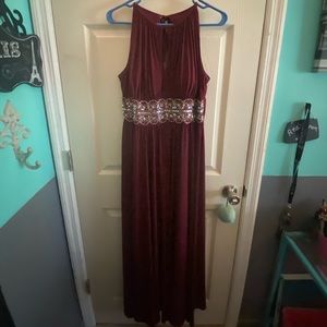 Maroon Prom Dress